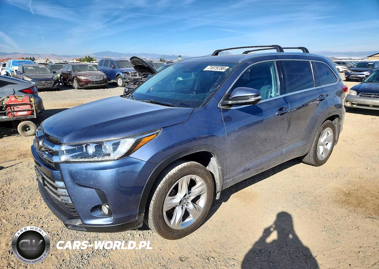 2017 Toyota Highlander Limited VIN:5TDDZRFH8HS386815 - 1