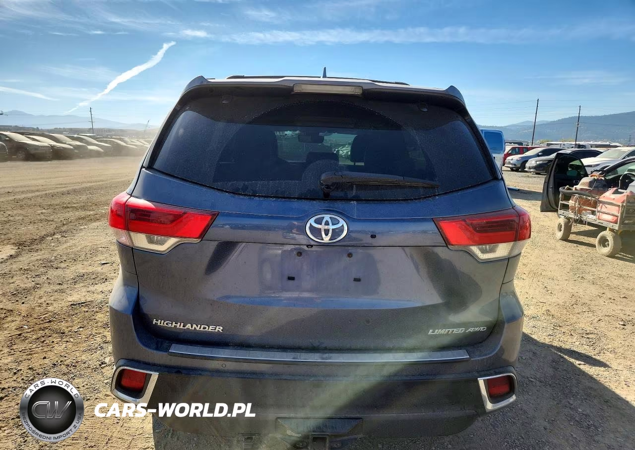 2017 Toyota Highlander Limited VIN:5TDDZRFH8HS386815 - 6