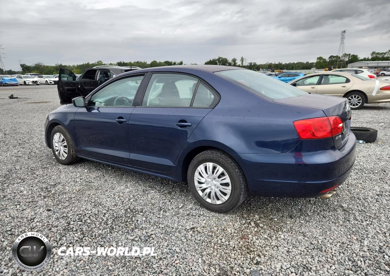 2013 Volkswagen Jetta Base VIN:3VW2K7AJ5DM424891 - 2