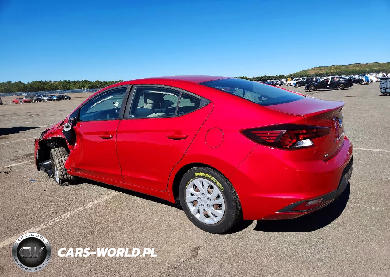 2020 Hyundai Elantra Se VIN:5NPD74LF1LH622540 - 2