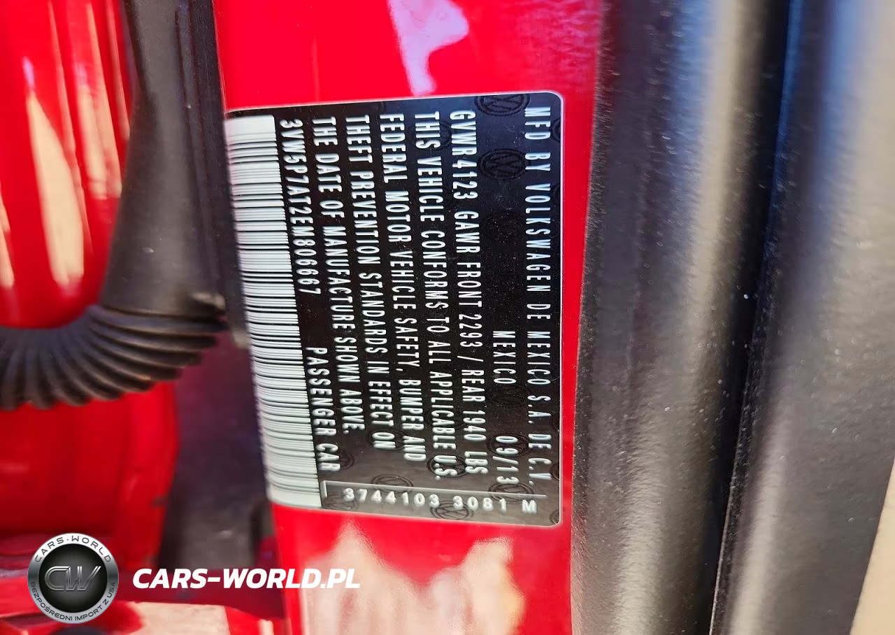 2014 Volkswagen Beetle VIN:3VW5P7AT2EM806667 - 12