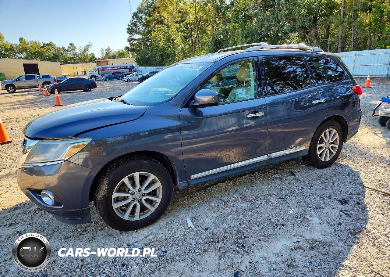 2014 Nissan Pathfinder Sl VIN:5N1AR2MN5EC726532 - 1