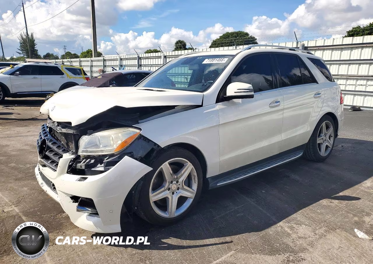2012 Mercedes-Benz Ml 550 4Matic VIN:4JGDA7DBXCA061045 - 1