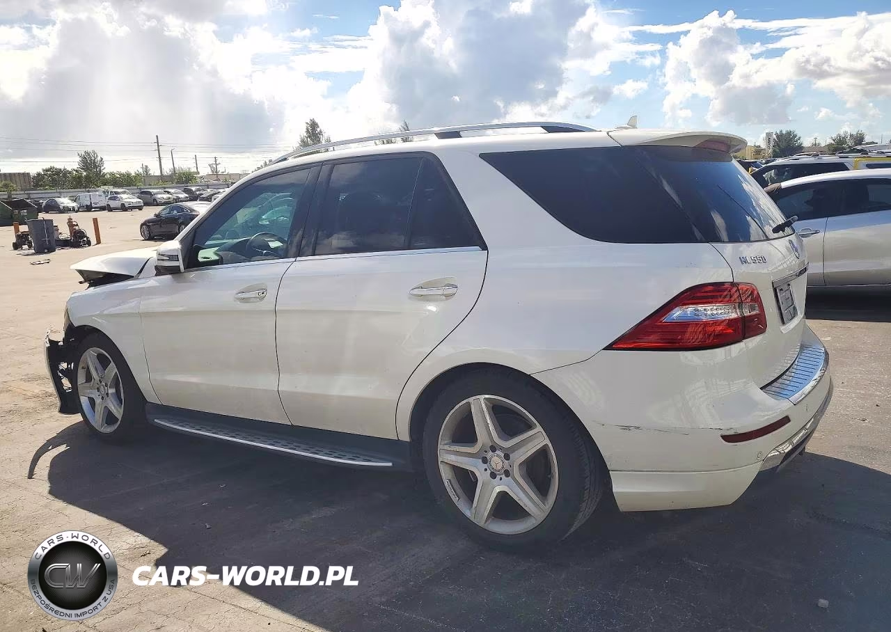 2012 Mercedes-Benz Ml 550 4Matic VIN:4JGDA7DBXCA061045 - 2