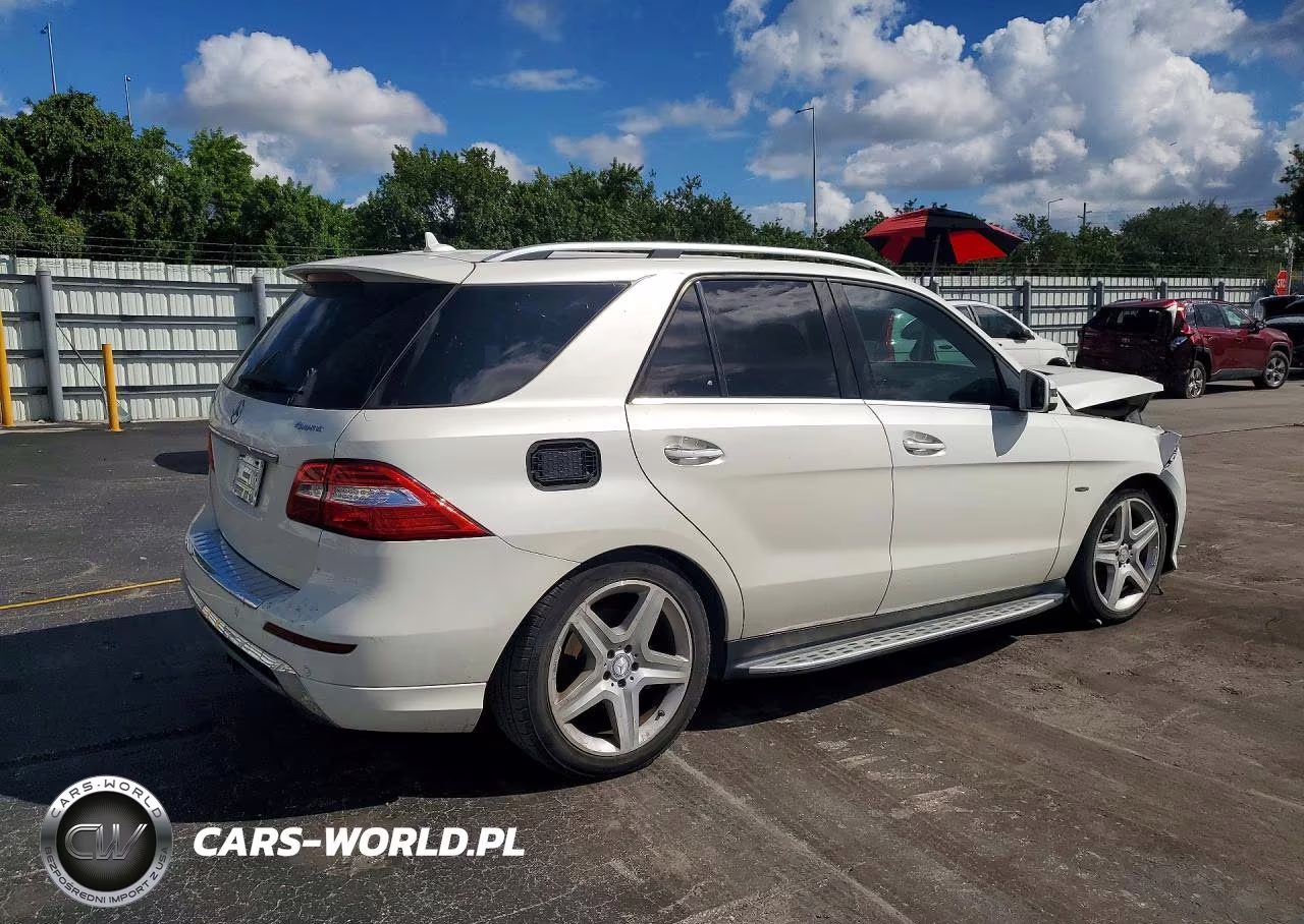 2012 Mercedes-Benz Ml 550 4Matic VIN:4JGDA7DBXCA061045 - 3