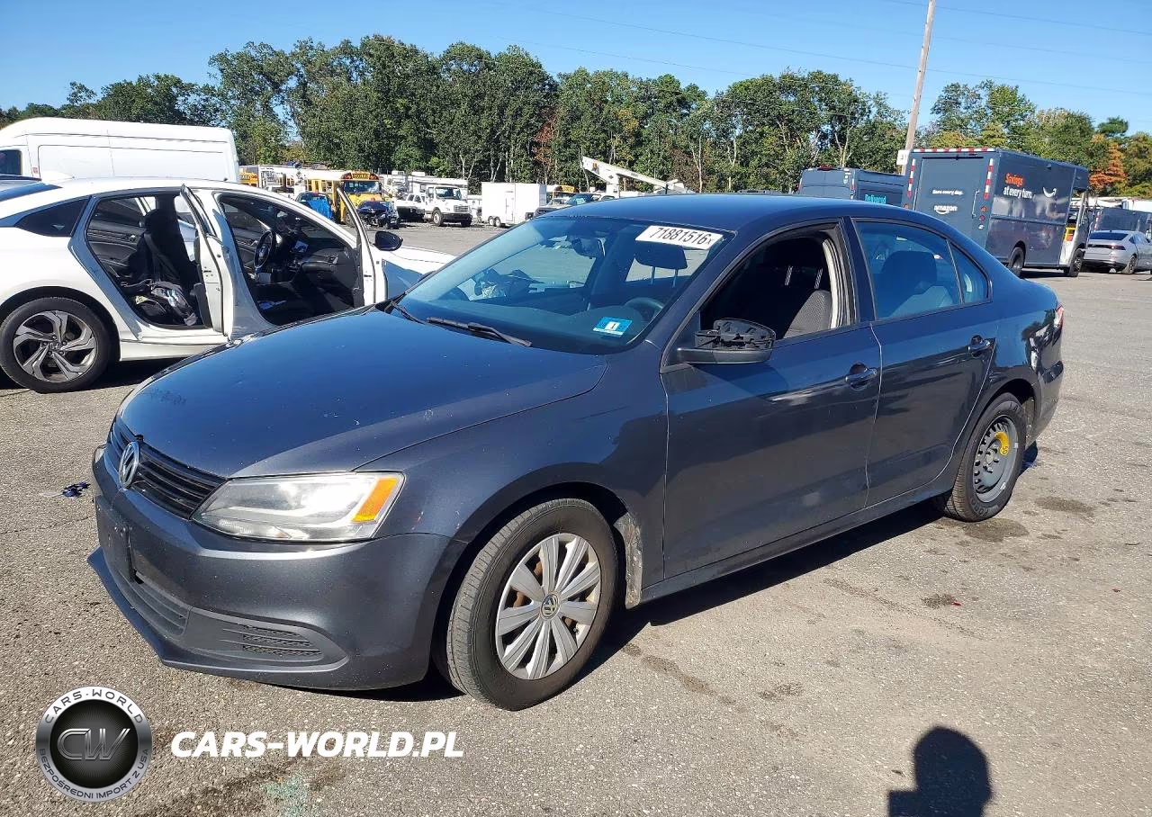 2012 Volkswagen Jetta Base VIN:3VW2K7AJ4CM309777 - 1
