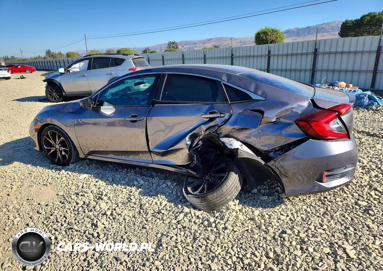 2020 Honda Civic Sport VIN:19XFC2F8XLE202382 - 2