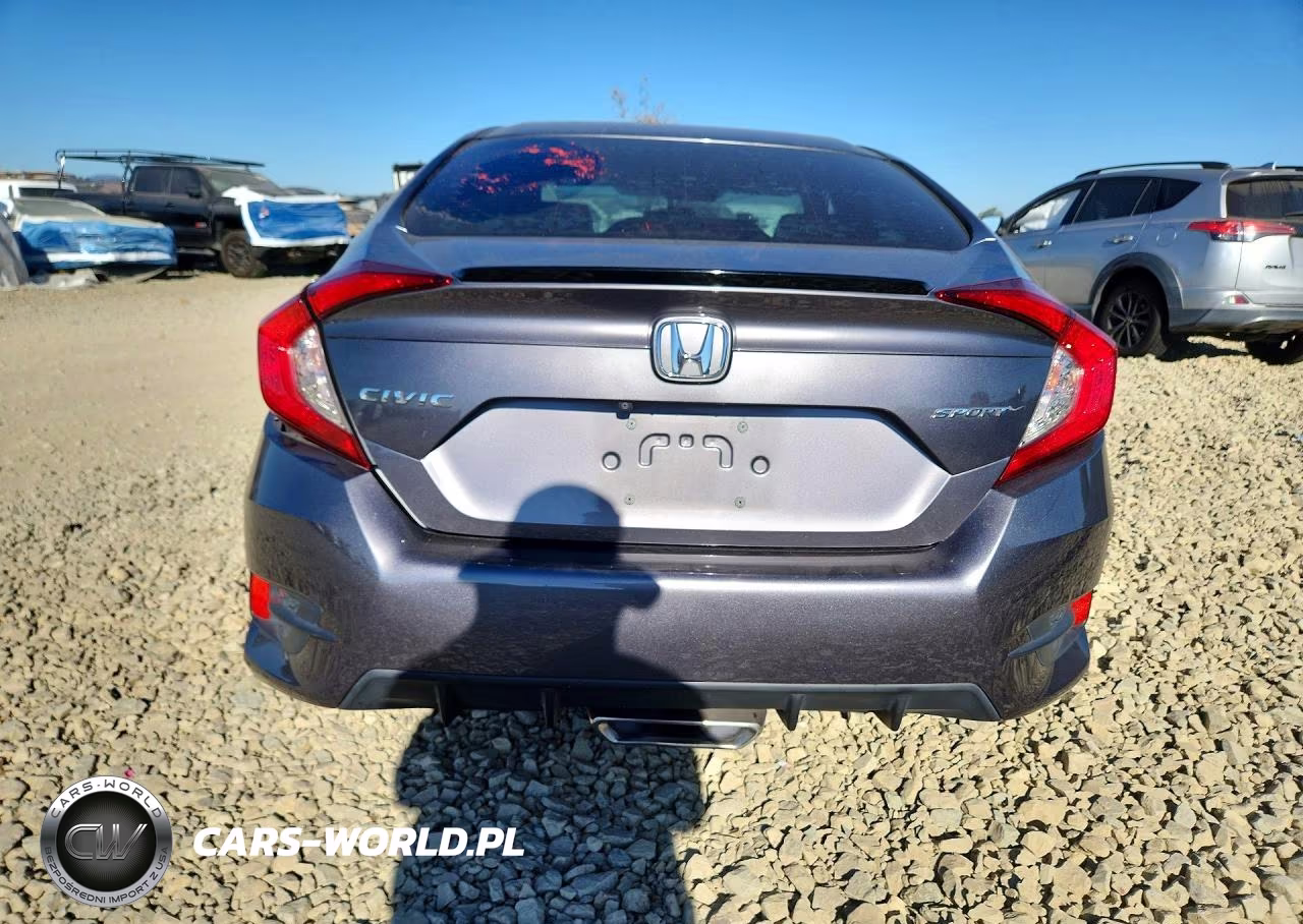 2020 Honda Civic Sport VIN:19XFC2F8XLE202382 - 6