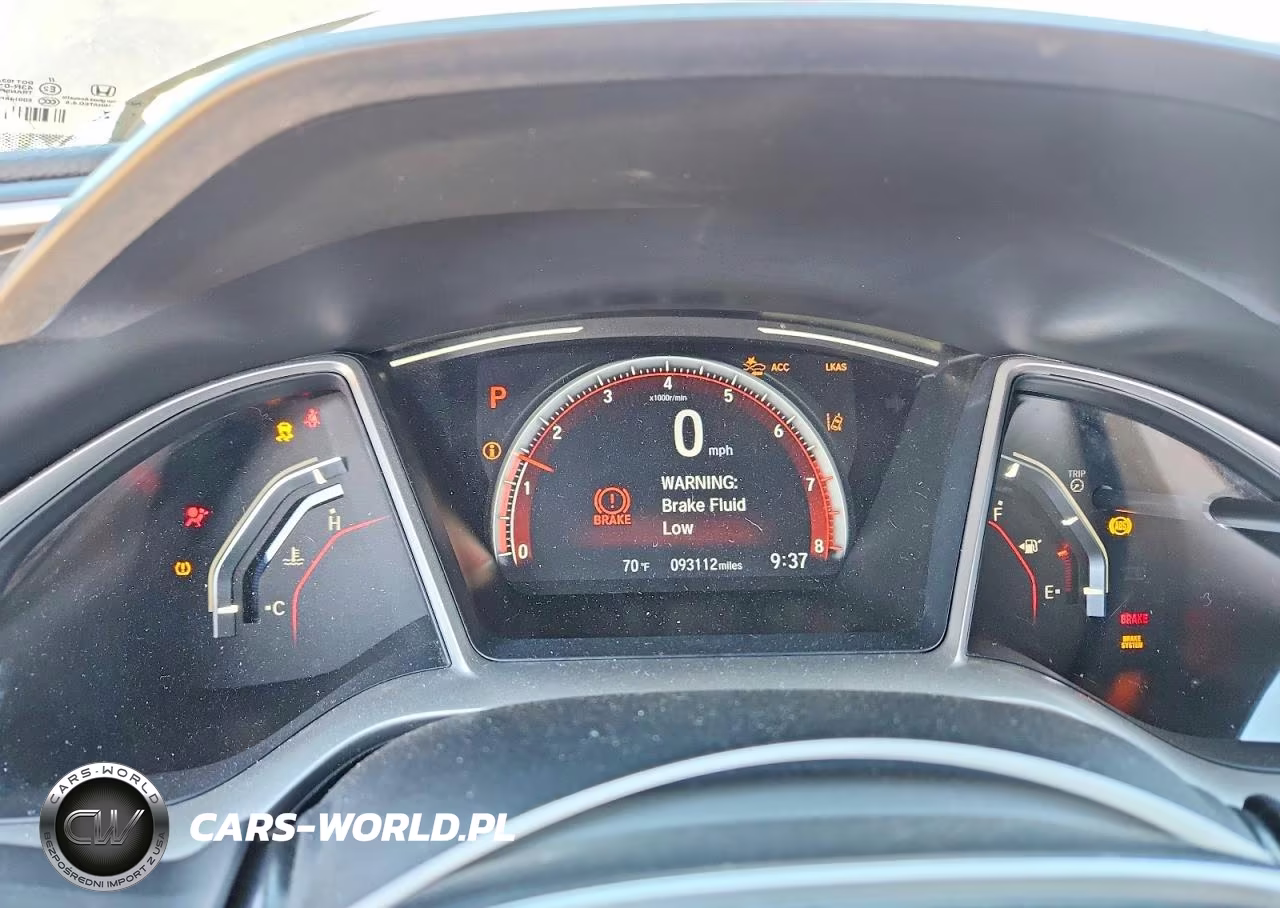 2020 Honda Civic Sport VIN:19XFC2F8XLE202382 - 9