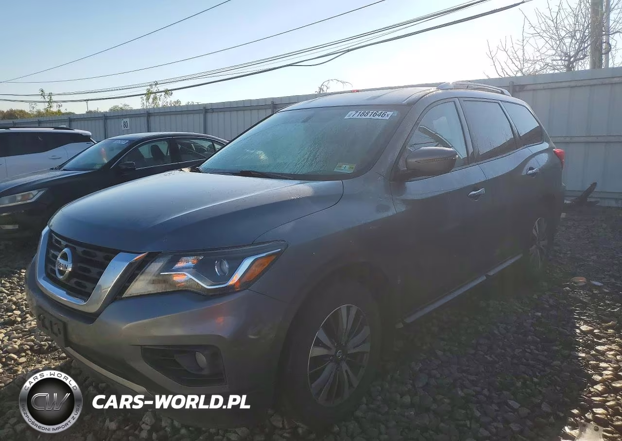 2017 Nissan Pathfinder Sv VIN:5N1DR2MM5HC913536 - 1