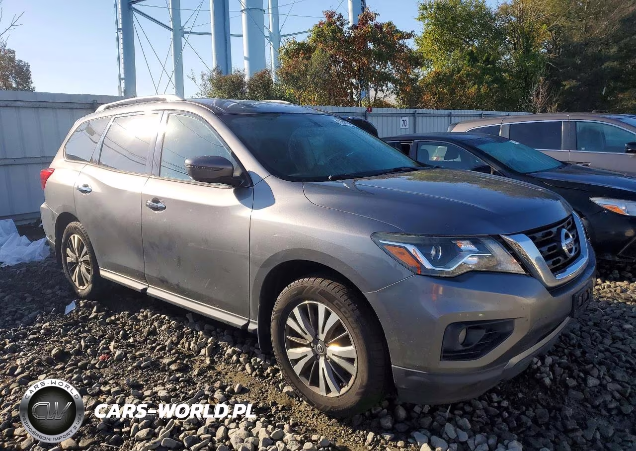 2017 Nissan Pathfinder Sv VIN:5N1DR2MM5HC913536 - 4