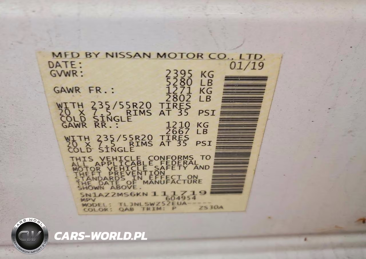 2019 Nissan Murano Platinum VIN:5N1AZ2MS6KN111719 - 13
