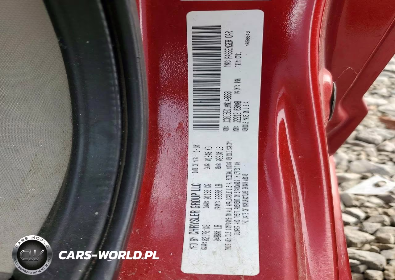 2010 Chrysler Sebring Touring VIN:1C3BC5ED1AN148868 - 12