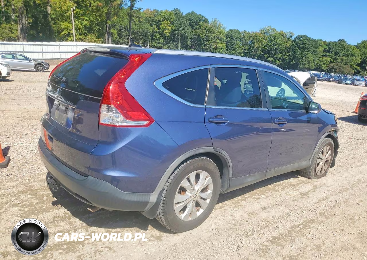 2013 Honda Cr-V Exl VIN:2HKRM3H79DH510001 - 3