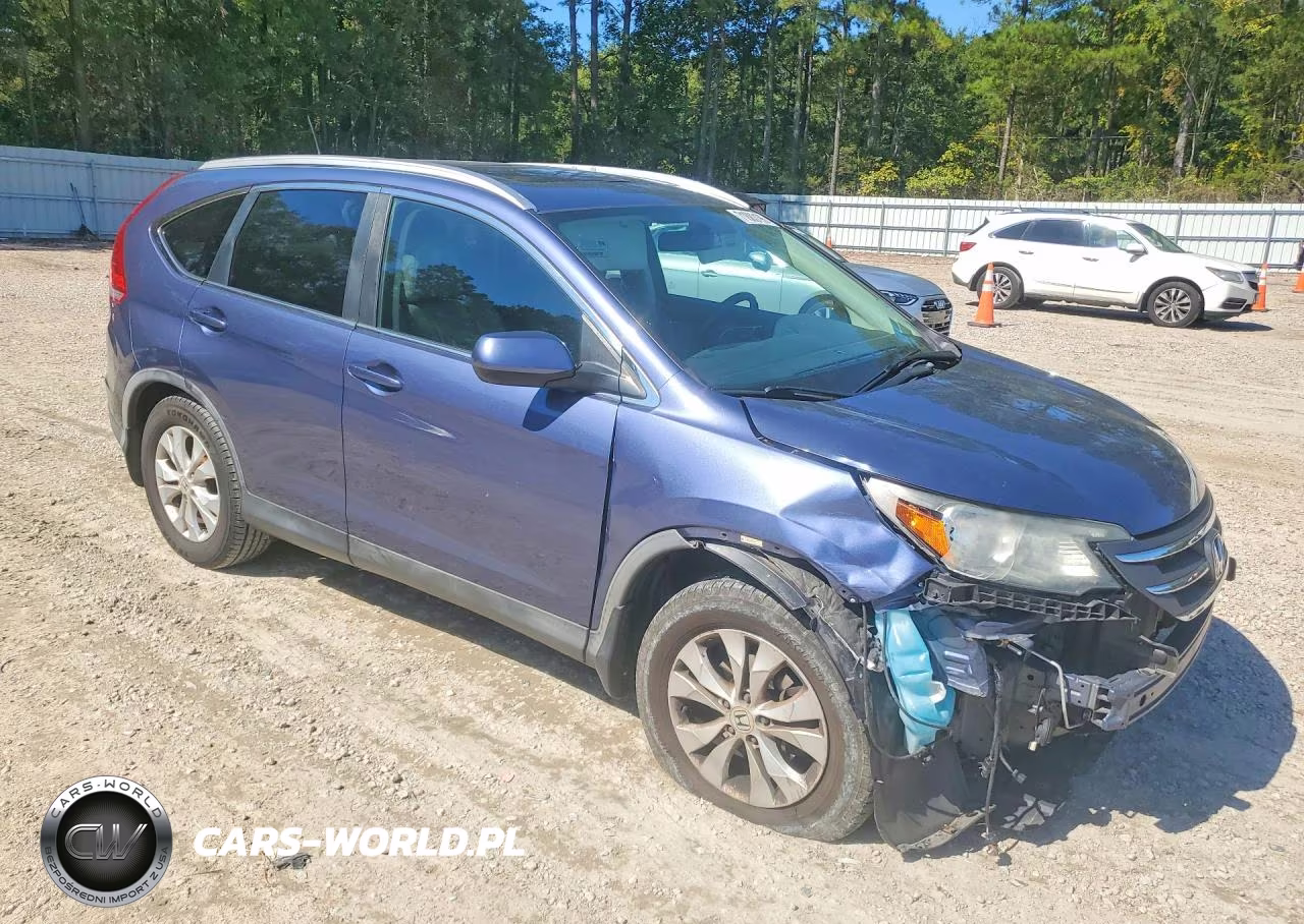 2013 Honda Cr-V Exl VIN:2HKRM3H79DH510001 - 4