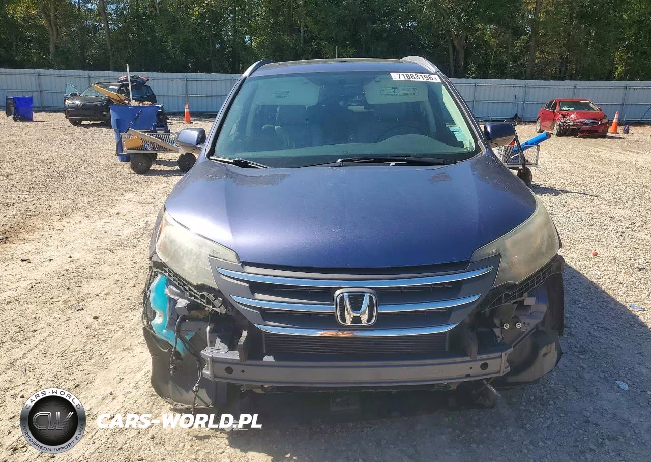 2013 Honda Cr-V Exl VIN:2HKRM3H79DH510001 - 5