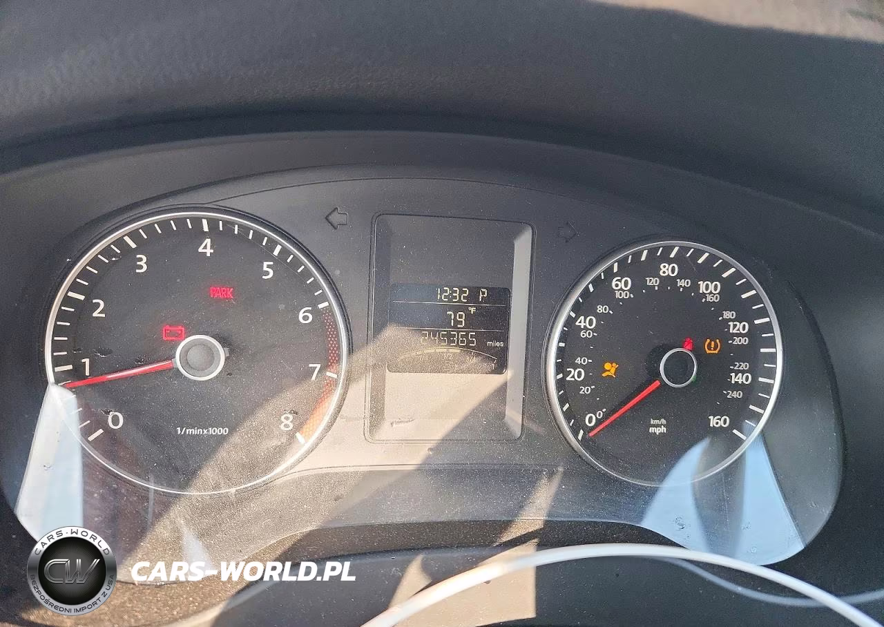 2012 Volkswagen Jetta Se VIN:3VWDX7AJ0CM421454 - 9