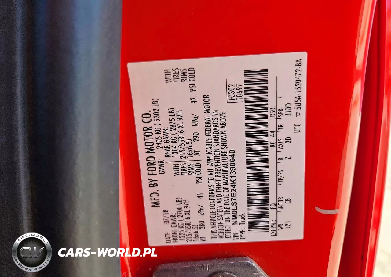 2019 Ford Transit Connect Xl Delivery Van VIN:NM0LS7E24K1390640 - 13