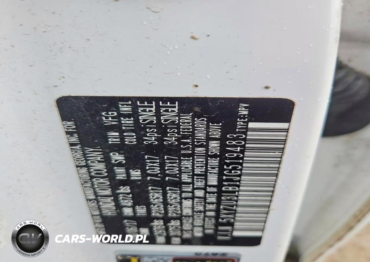 2018 Hyundai Santa Fe Sport 2.4L VIN:5XYZU3LB1JG519483 - 14