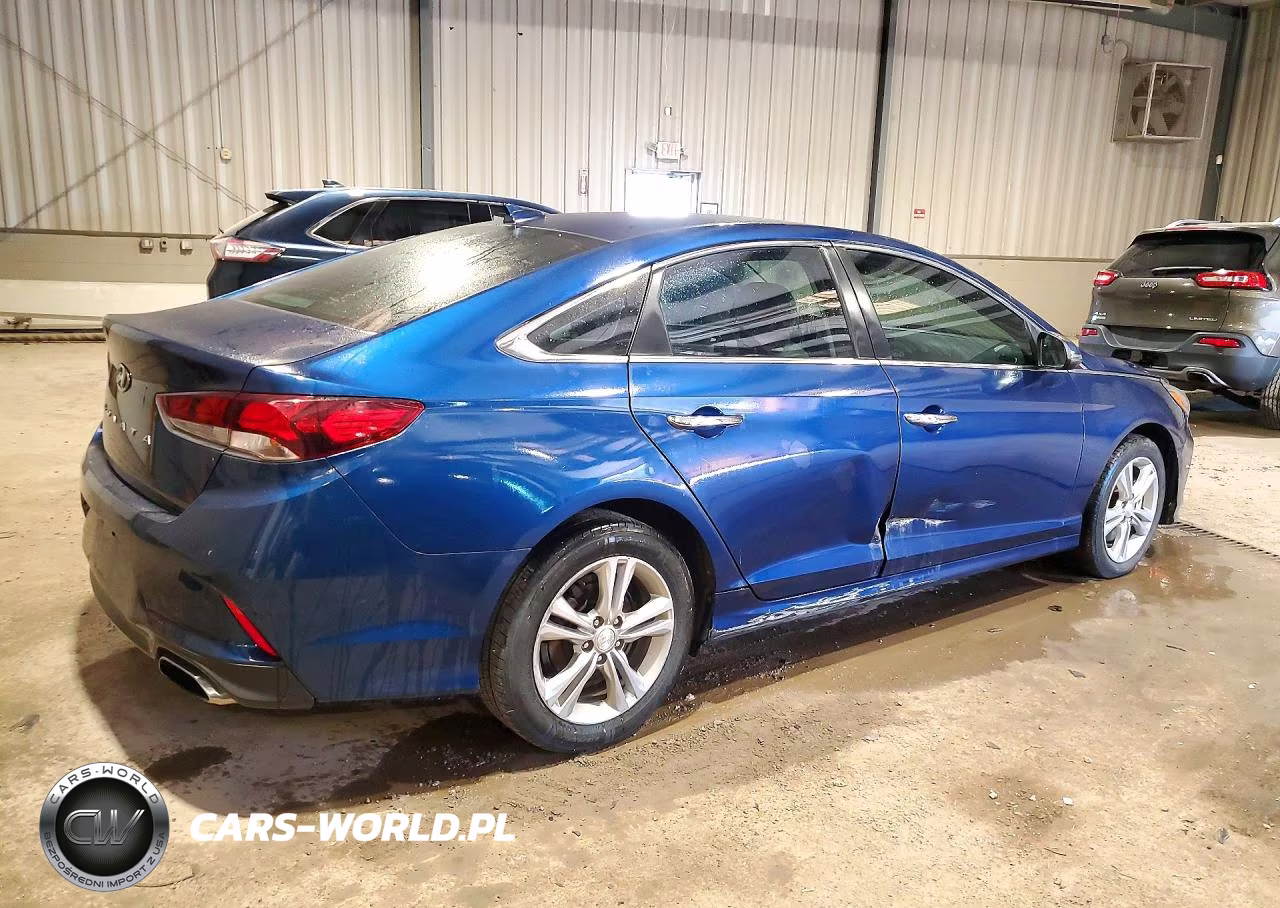 2018 Hyundai Sonata Sel+ VIN:5NPE34AF2JH724865 - 3