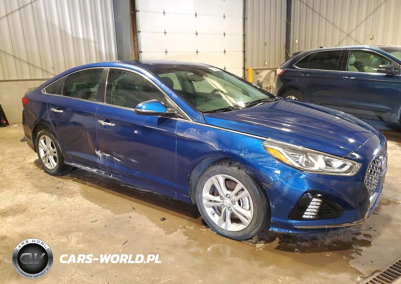 2018 Hyundai Sonata Sel+ VIN:5NPE34AF2JH724865 - 4