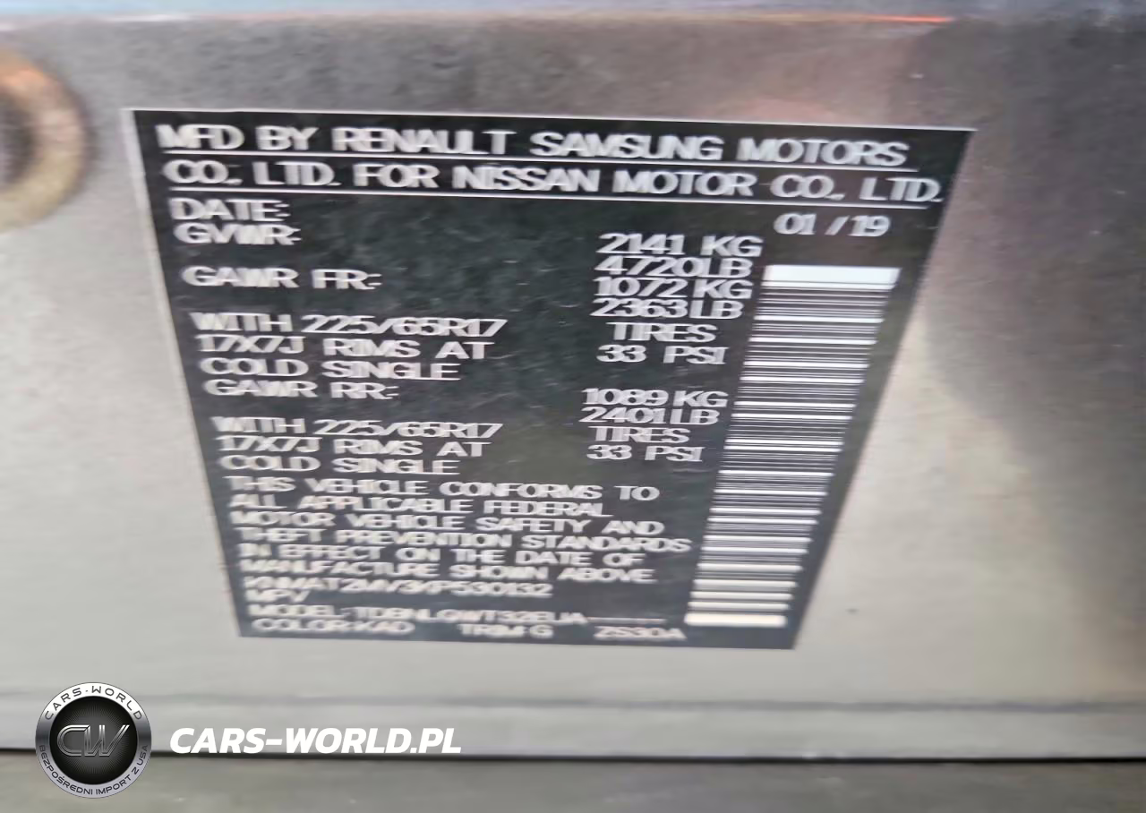 2019 Nissan Rogue Sv VIN:KNMAT2MV3KP530132 - 13
