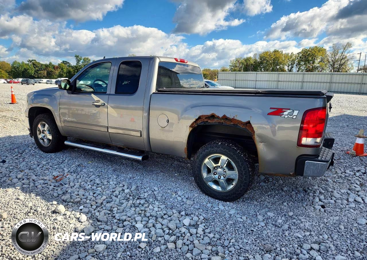 2012 GMC Sierra K1500 Slt VIN:1GTR2WE78CZ221307 - 2