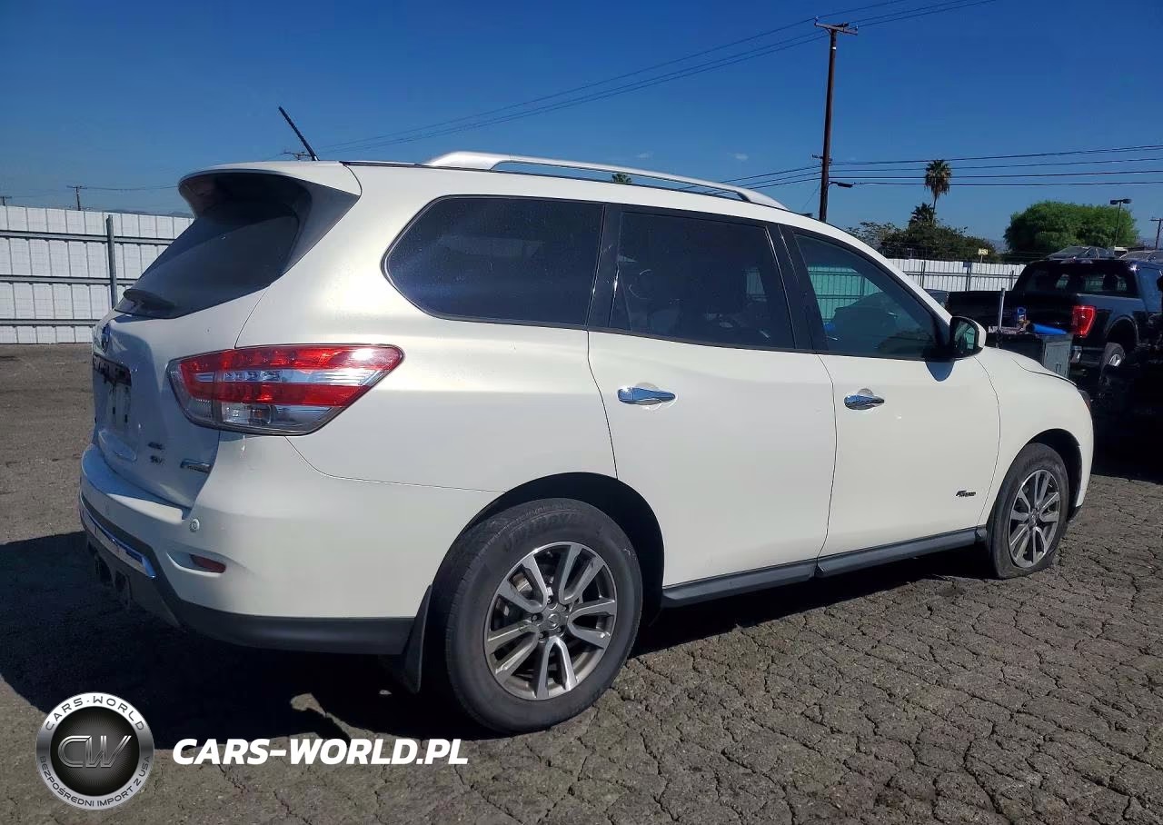 2014 Nissan Pathfinder Hybrid Sv VIN:5N1CR2MM8EC631513 - 3