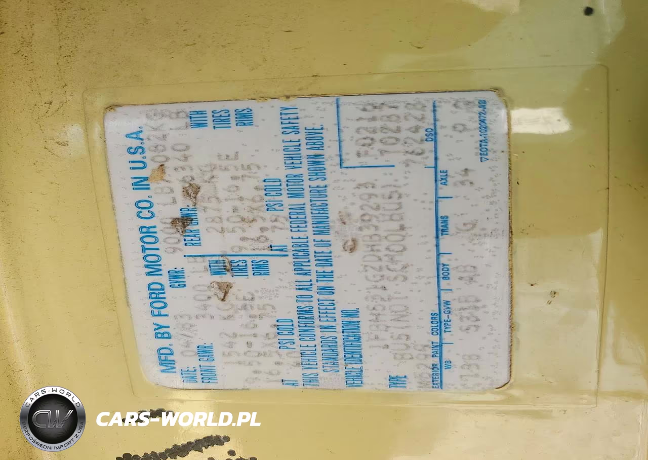 1983 Ford Econoline E350 Super Duty VIN:1FBHS31G2DHB39293 - 13