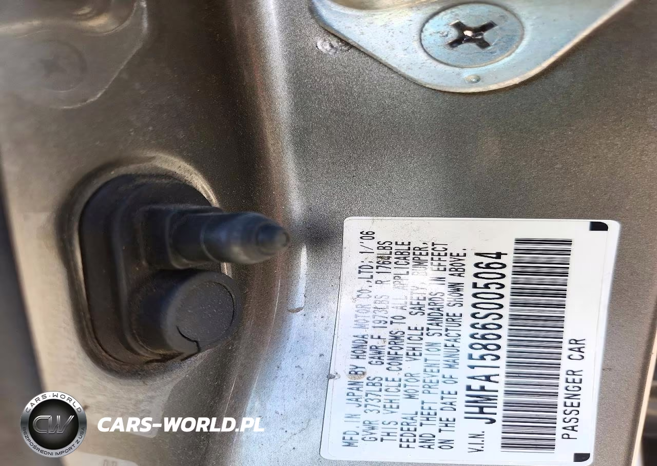 2006 Honda Civic Ex VIN:JHMFA15866S005064 - 12