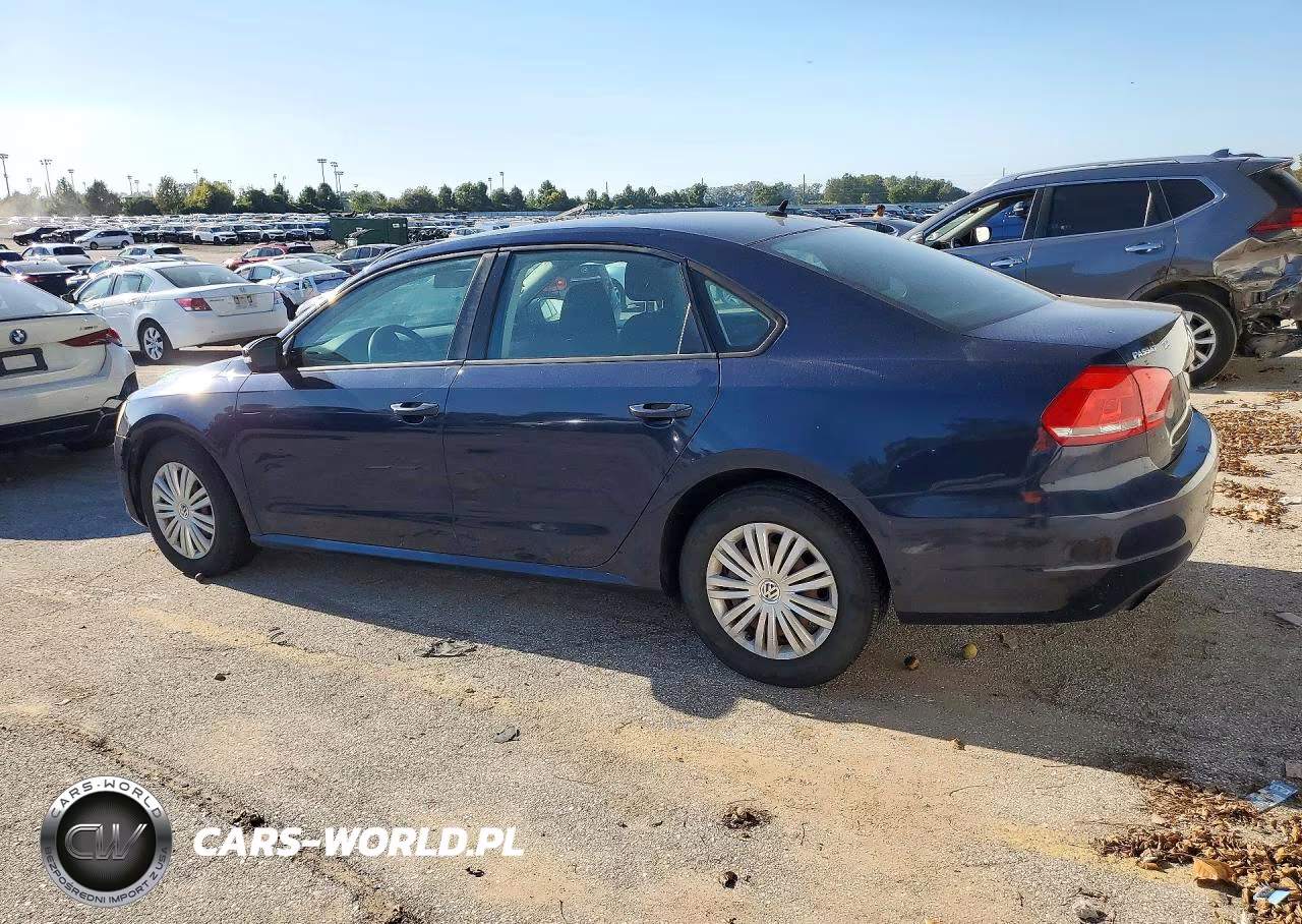 2015 Volkswagen Passat S VIN:1VWAT7A37FC065395 - 2