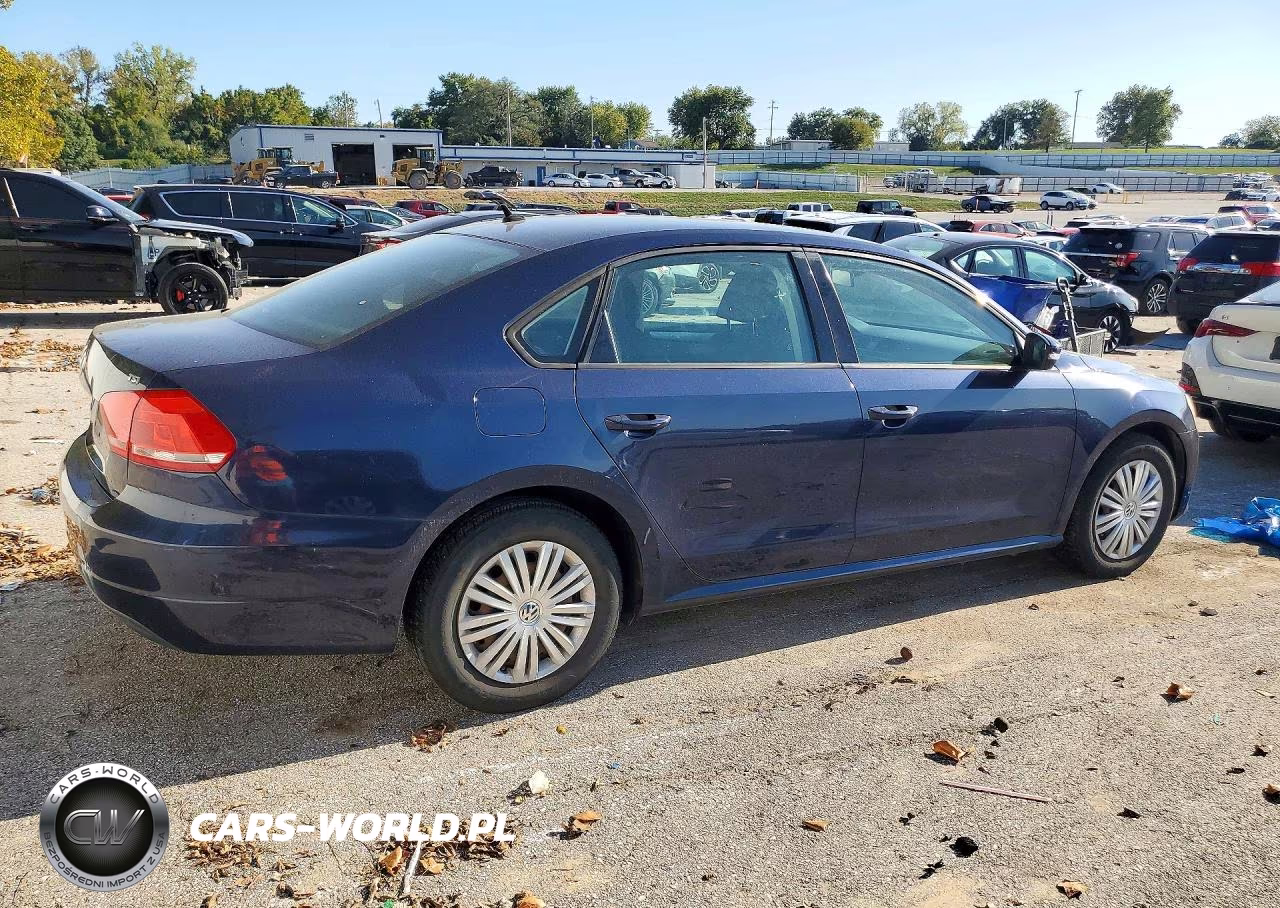 2015 Volkswagen Passat S VIN:1VWAT7A37FC065395 - 3