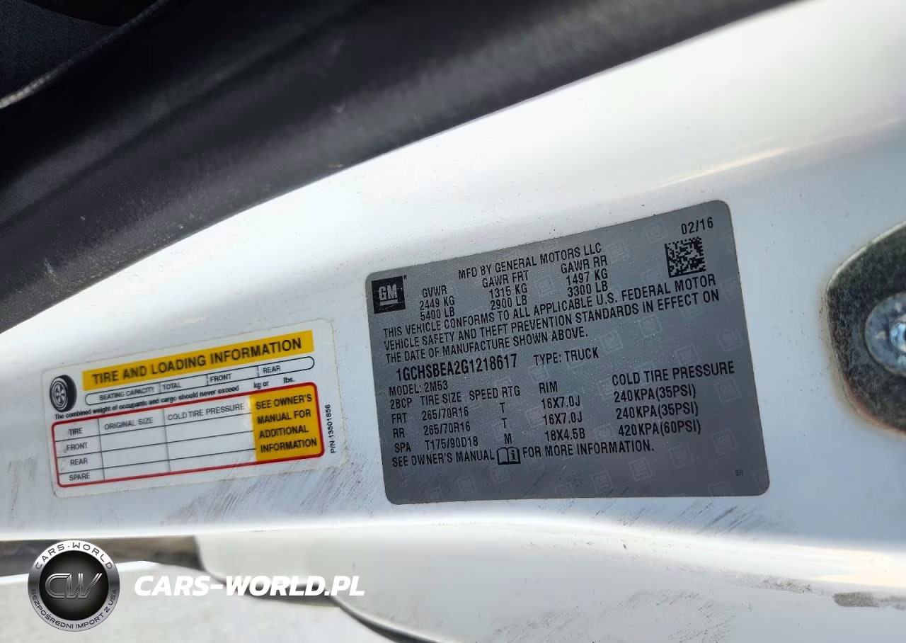 2016 Chevrolet Colorado VIN:1GCHSBEA2G1218617 - 12