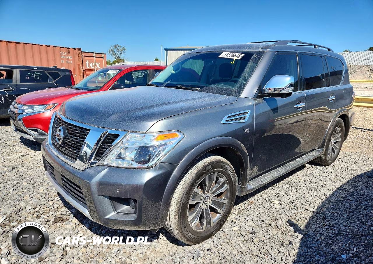 2018 Nissan Armada Sl VIN:JN8AY2ND3J9057864 - 1