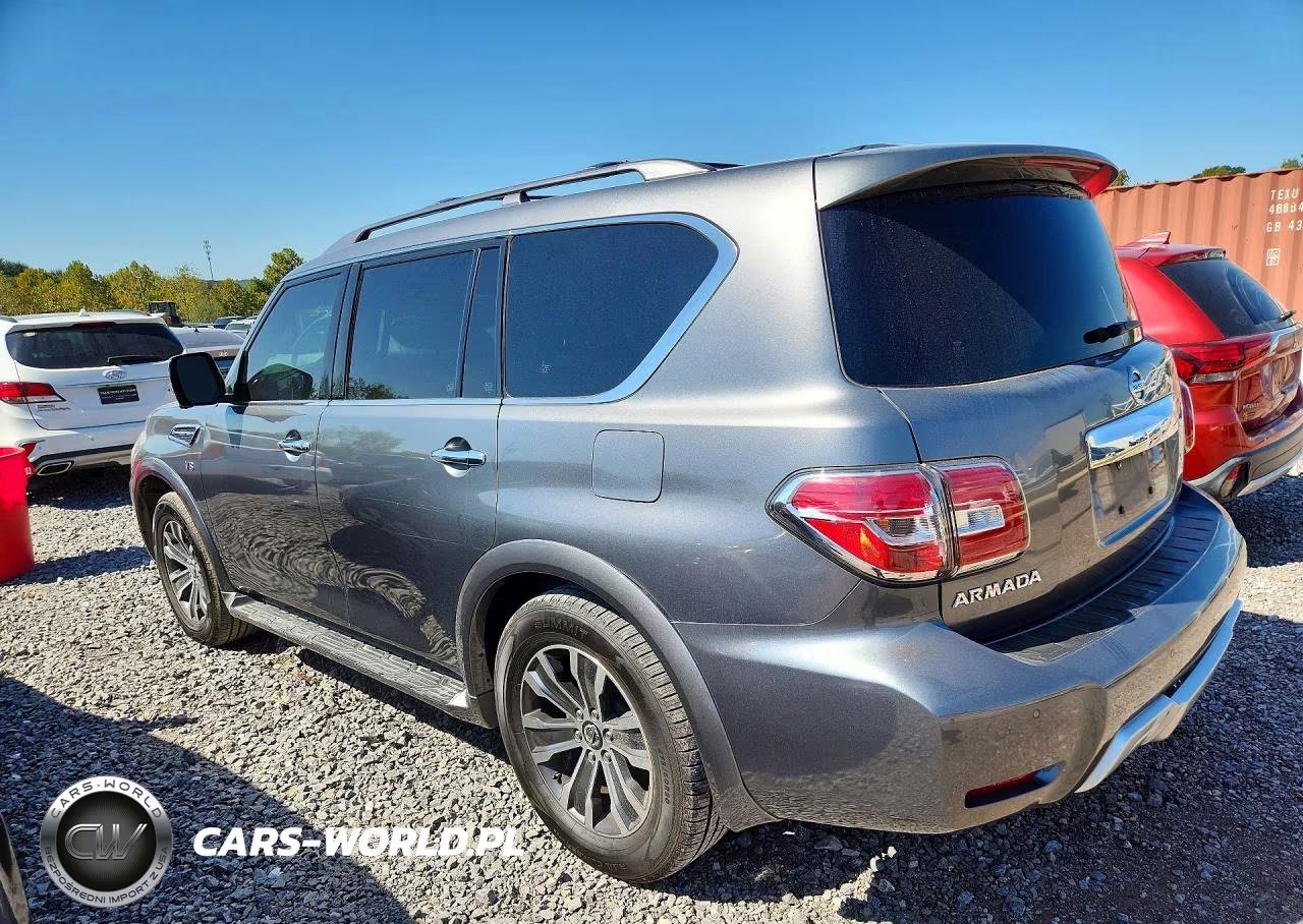 2018 Nissan Armada Sl VIN:JN8AY2ND3J9057864 - 2