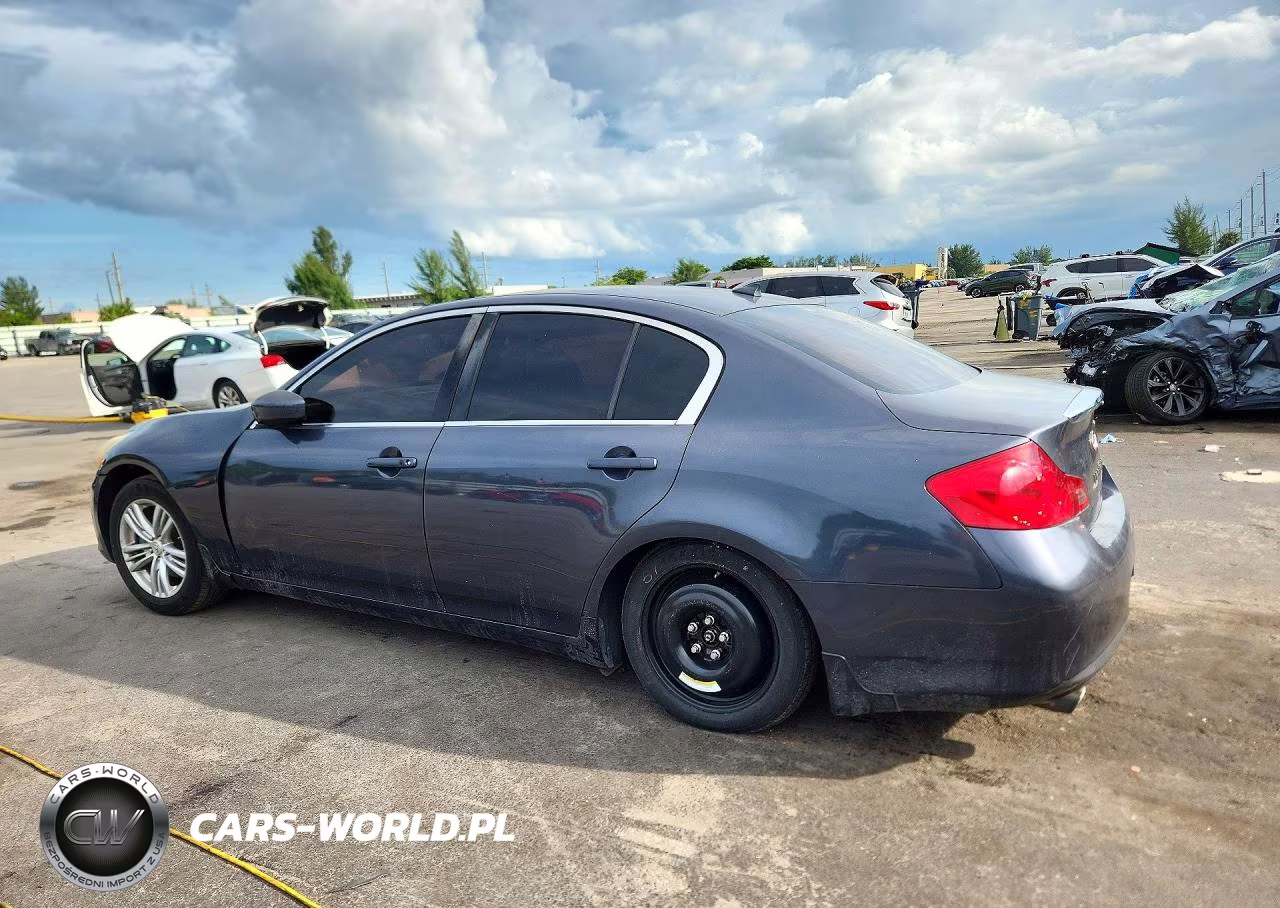 2012 Infiniti G25 Sedan Base VIN:JN1DV6AP2CM700703 - 2