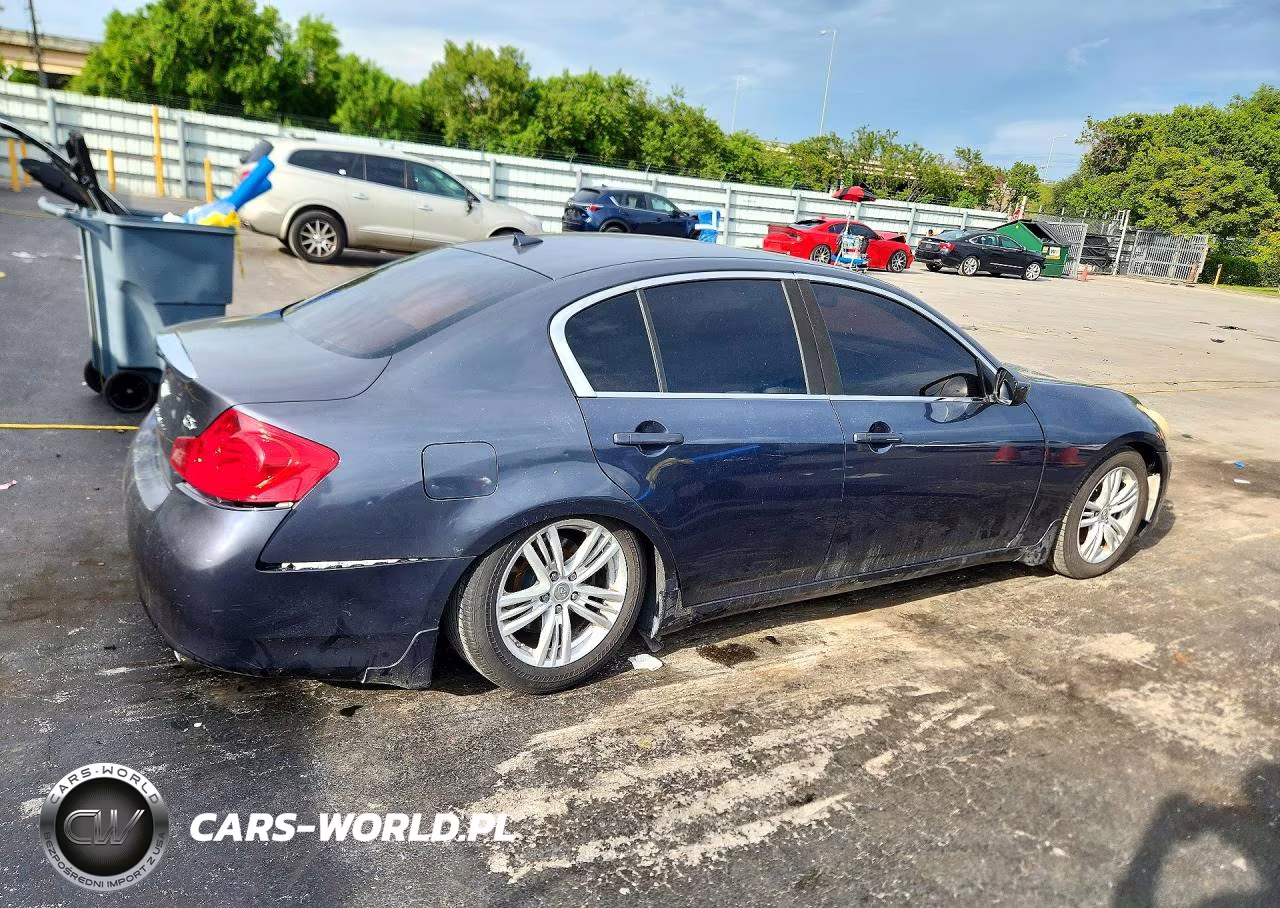 2012 Infiniti G25 Sedan Base VIN:JN1DV6AP2CM700703 - 3