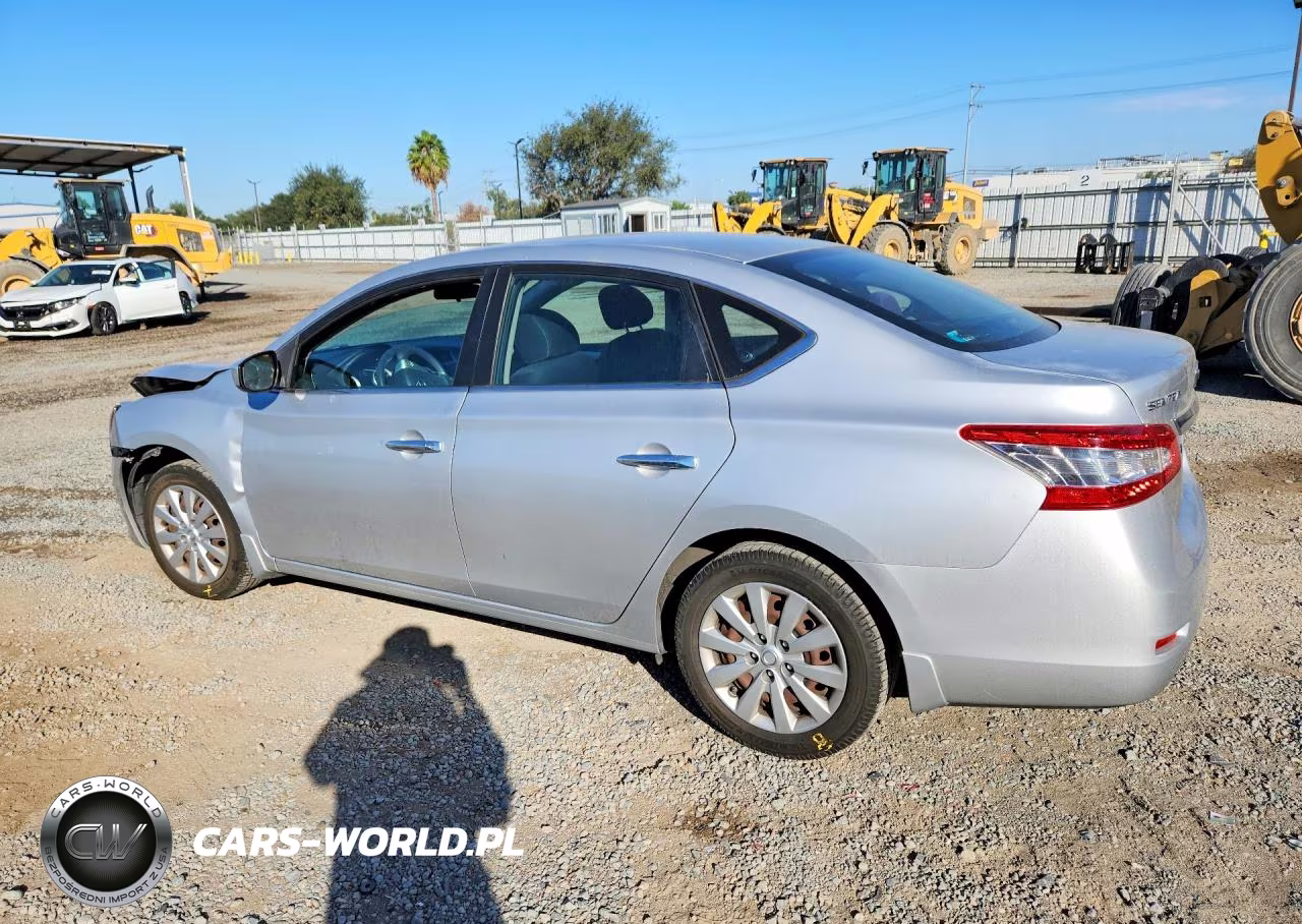 2014 Nissan Sentra Sv VIN:3N1AB7AP2EY332394 - 2