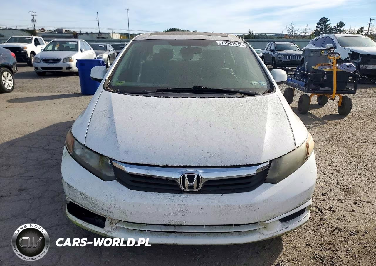 2012 Honda Civic Ex VIN:2HGFB2F86CH327310 - 5