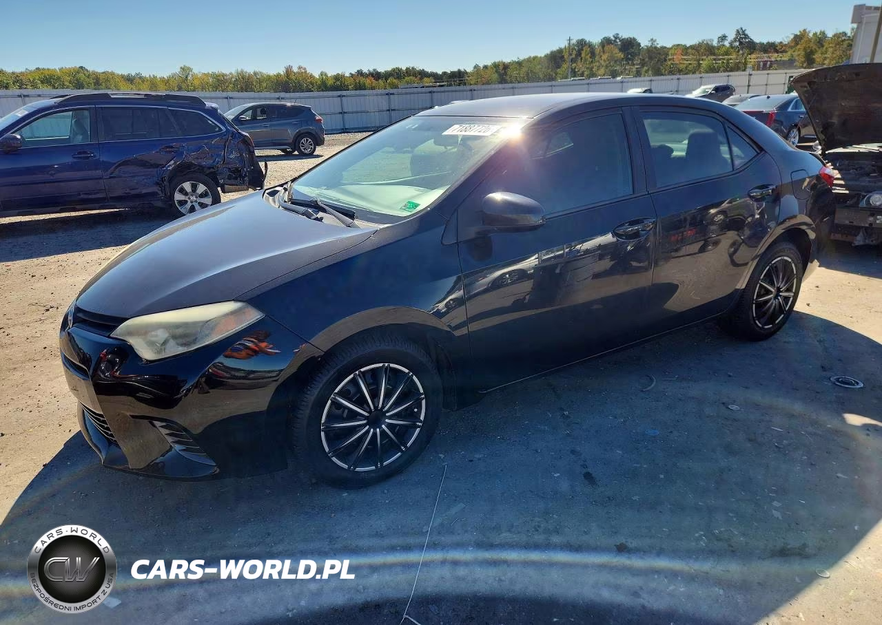 2015 Toyota Corolla Le VIN:2T1BURHE7FC284548 - 1