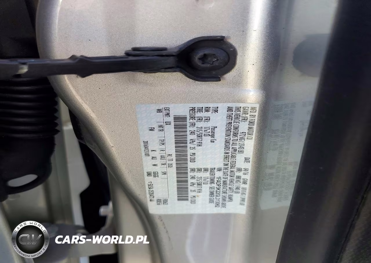 2016 Ford Focus Se VIN:1FADP3K22GL313062 - 14