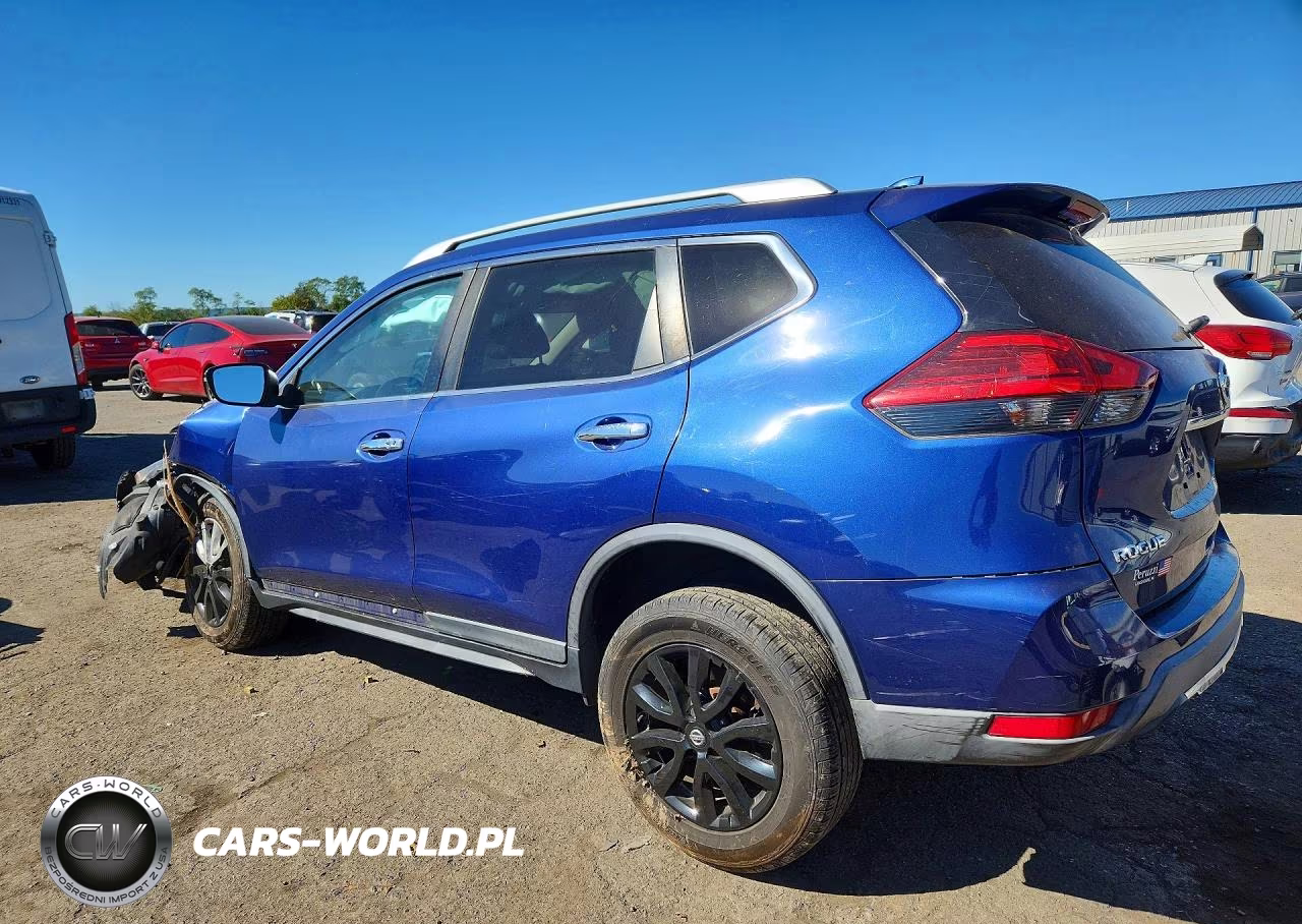 2017 Nissan Rogue Sv VIN:KNMAT2MVXHP556767 - 2