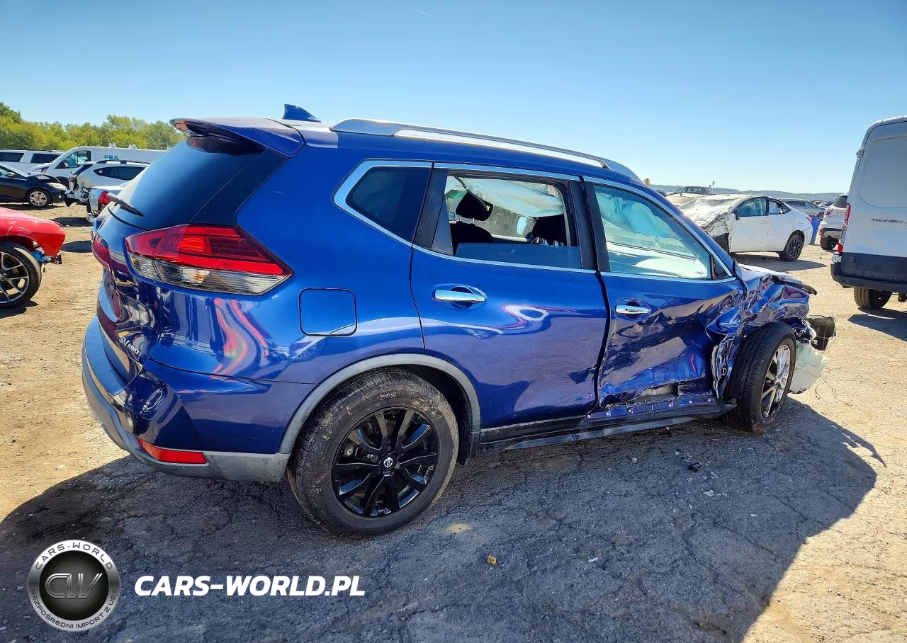 2017 Nissan Rogue Sv VIN:KNMAT2MVXHP556767 - 3
