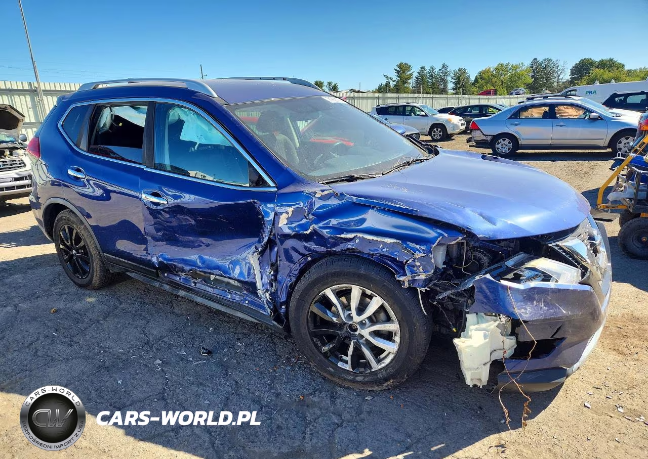 2017 Nissan Rogue Sv VIN:KNMAT2MVXHP556767 - 4