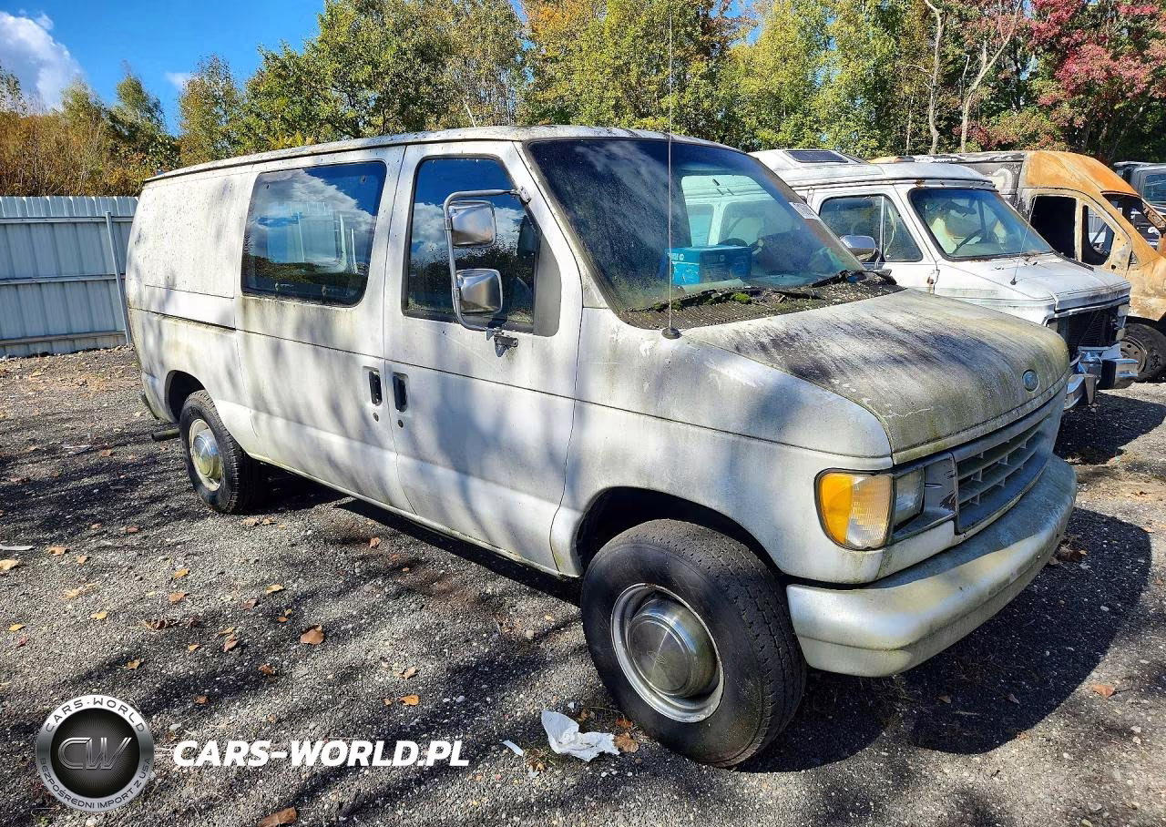 1992 Ford E350 Van VIN:1FTJE34M8NHA33146 - 4