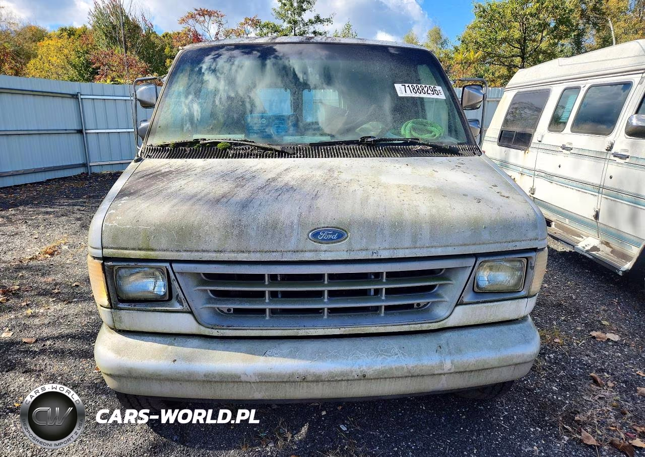 1992 Ford E350 Van VIN:1FTJE34M8NHA33146 - 5