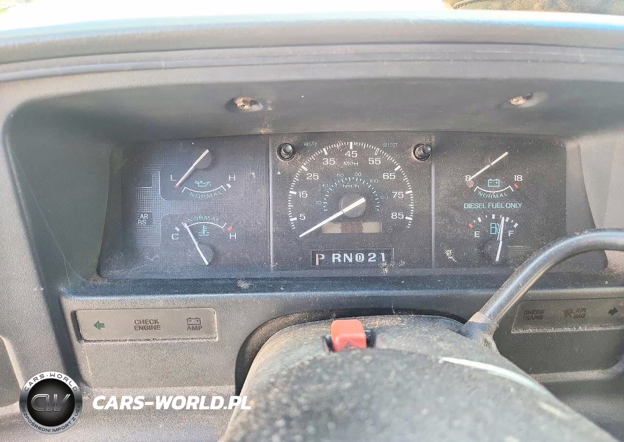 1992 Ford E350 Van VIN:1FTJE34M8NHA33146 - 9
