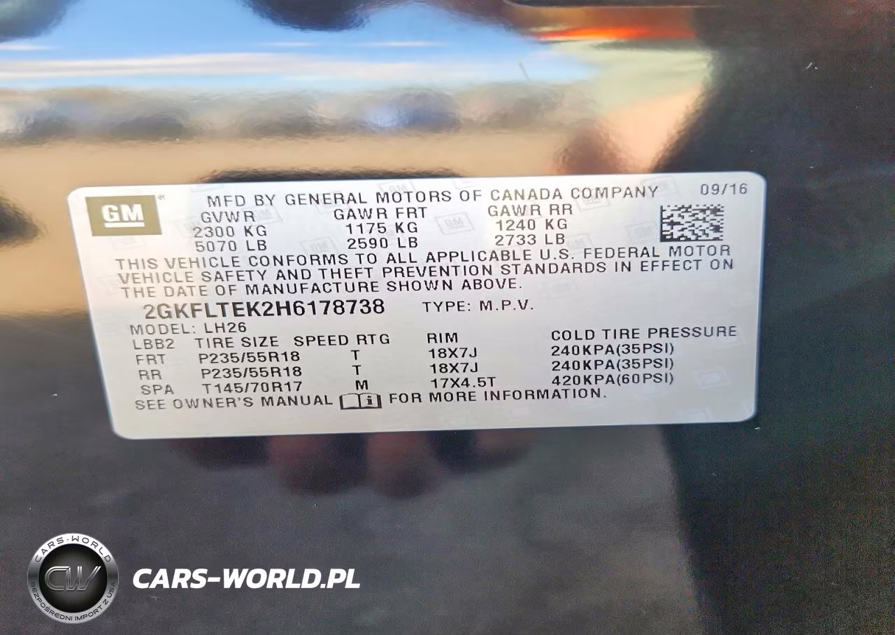 2017 GMC Terrain Sle VIN:2GKFLTEK2H6178738 - 13