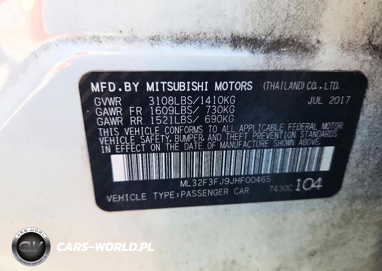 2018 Mitsubishi Mirage G4 Es VIN:ML32F3FJ9JHF00465 - 13