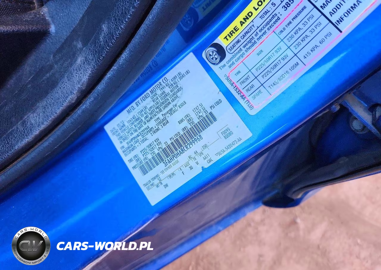 2012 Ford Fusion Se VIN:3FAHP0HA8CR299968 - 12
